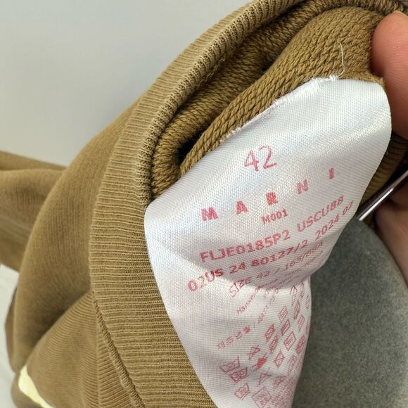 Marni Brown Logo Sweatshirt - Picture 9 of 11